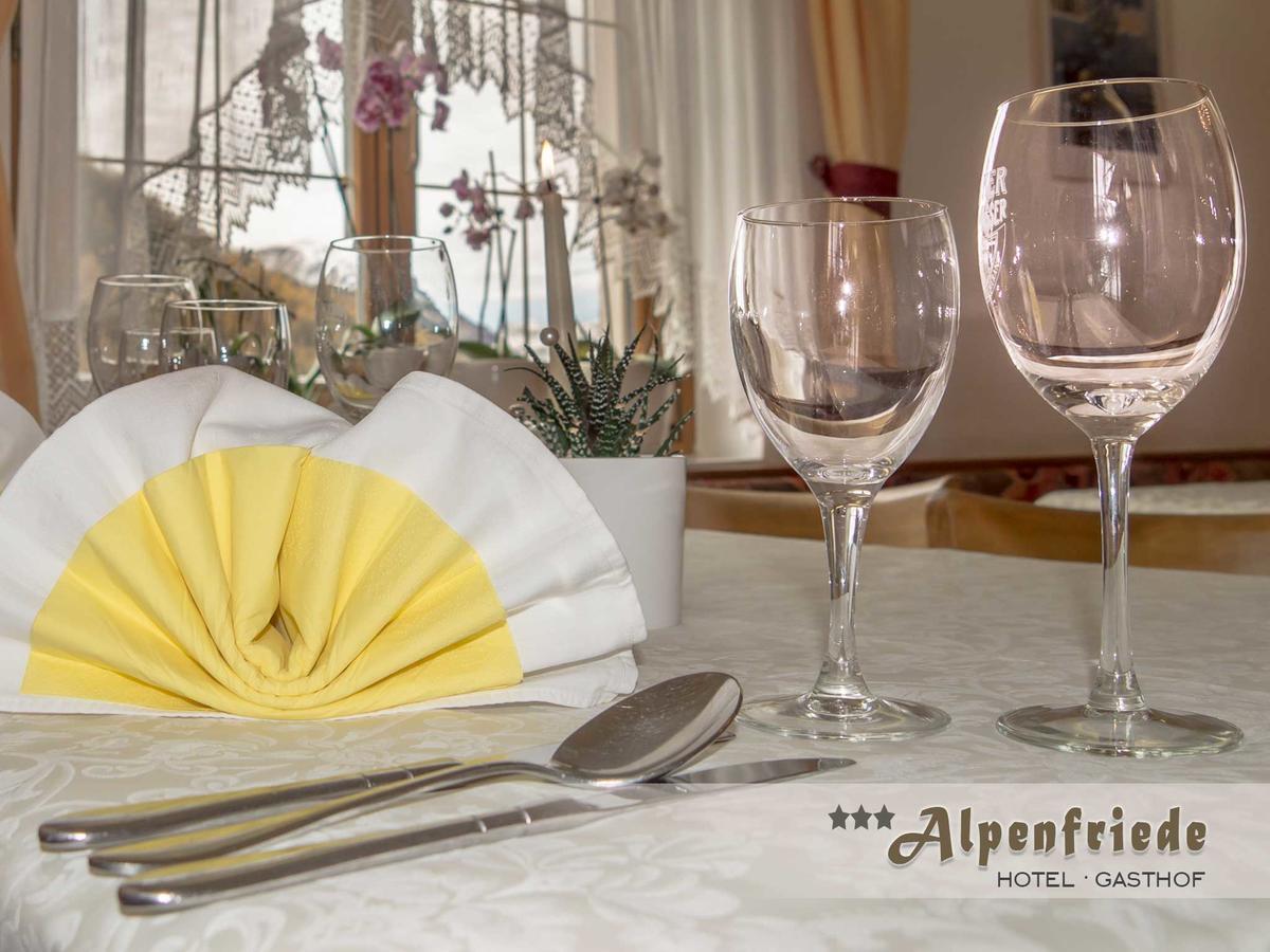 Hotel Alpenfriede Curon Venosta Εξωτερικό φωτογραφία